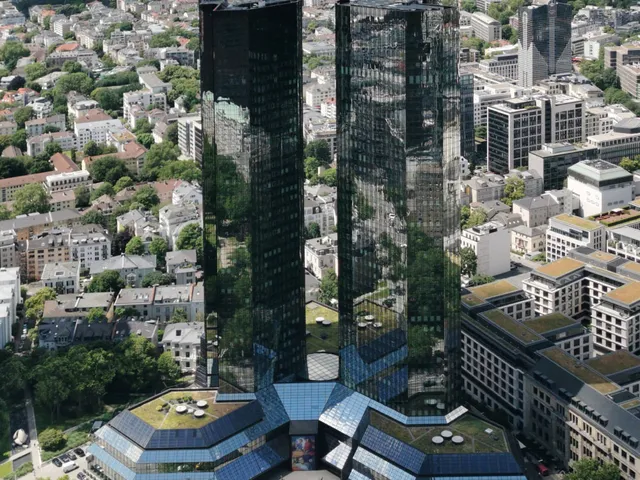 Deutsche Bank Zentrale in Frankfurt